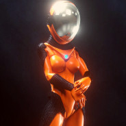 space suit woman