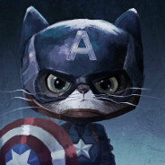 cat captain america