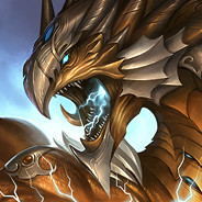 Bronze Lightning Dragon