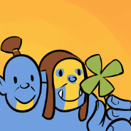 Cartoon Friends With Clover