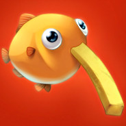 Cartoon Fish With Fry