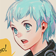 Teal Haired Anime Boy