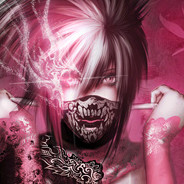 Pink Masked Emo Girl