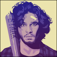 Jon Snow 80s Style