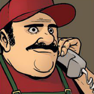 Realistic Mario On Phone