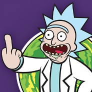 Rick Middle Finger