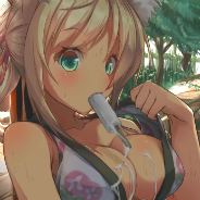 Anime Catgirl Popsicle