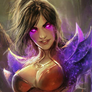 Purple Eyed Sorceress