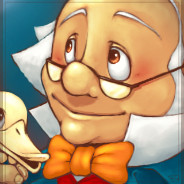Cartoon Old Professor