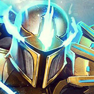 Glowing Armored Knight