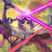 Anime Laser Blade Girl