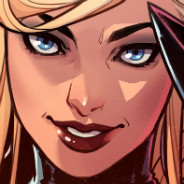 Blonde Comic Heroine