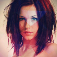 Dark Haired Woman Portrait