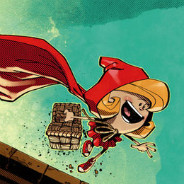 Laughing Red Riding Hood