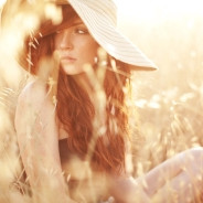 Redhead In Sun Hat