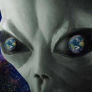 Alien With Earth Eyes