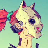 Cat Skull Mask Girl
