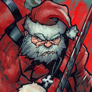 Angry Santa Claus