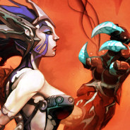 Dark Elf And Demon Claw
