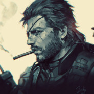 Venom Snake Smoking