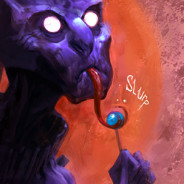 Slurping Purple Creature