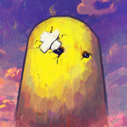 Bandaged Yellow Blob