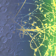Abstract Moon Swirls