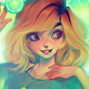 Blonde Girl With Limes