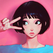 Peace Sign Bob Girl
