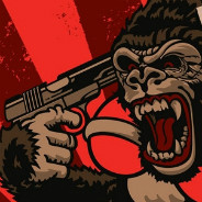 Gorilla With Gun