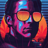 Synthwave Man In Shades